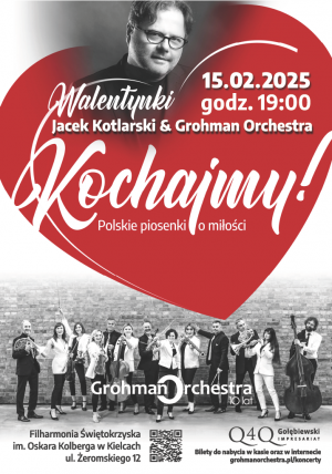 JACEK KOTLARSKI & GROHMAN ORCHESTRA Kochajmy!  Polskie piosenki o miłości