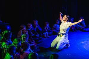Teatr w Blokowisku "Hop w kosmos!" - spektakl dla dzieci i bliskich im dorosłych
