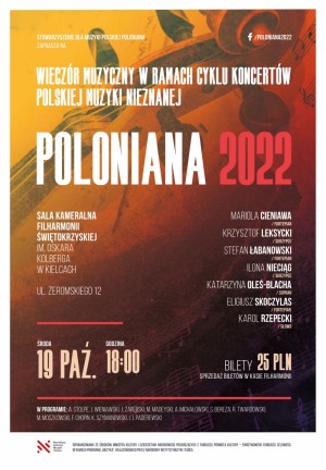 Polska Muzyka Nieznana POLONIANA 2022