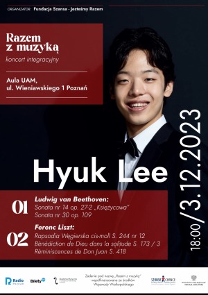 Koncert integracyjny „Razem z muzyką” - Hyuk Lee