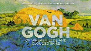 Van Gogh: Pola zbóż i zachmurzone niebiosa