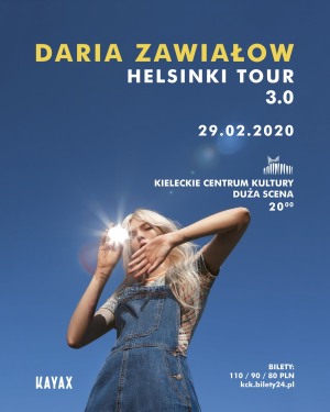 Daria Zawiałow – Helsinki Tour 3.0