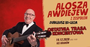 Alosza Awdiejew - ostatnia trasa koncertowa | Kraków