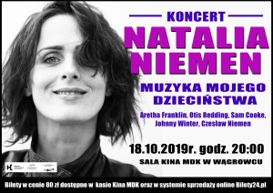 Koncert Natalii Niemen "Muzyka Mojego Dzieciństwa"