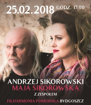 Andrzej Sikorowski i Maja Sikorowska z zespołem - Bydgoszcz