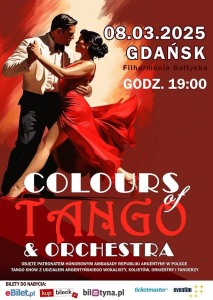 Bilety na wydarzenie - Koncert z okazji Dnia Kobiet - Colours of Tango & Orchestra, Gdańsk