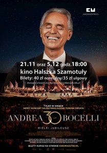 Bilety na wydarzenie - Andrea Bocelli. Wielki jubileusz 30-lecia występów, Szamotuły