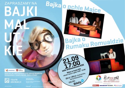 Bilety na wydarzenie - ,,Bajki Malutkie" - Teatr Animacji, Kościan