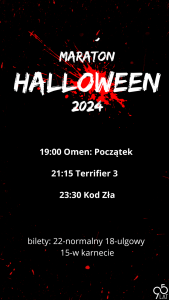 Bilety na wydarzenie - MARATON HALLOWEEN , Jarocin