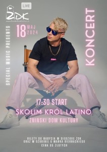 Bilety na wydarzenie - Koncert SKOLIM Król Latino 18 maja godz. 17:30, Żnin