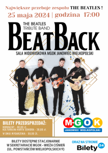 Bilety na wydarzenie - BeatBack - The Beatles Tribute Band, Janowiec Wielkopolski