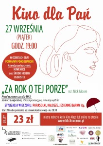 Bilety na wydarzenie - Kino dla Pań - Za rok o tej porze, Limanowa