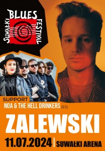 Bilety na wydarzenie - Koncert otwarcia SBF 2024 – ZALEWSKI, support NOA & THE HELL DRINKERS (ES), Suwałki