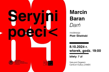 Bilety na wydarzenie - SERYJNI POECI #89 Marcin Baran „Darń”, Poznań