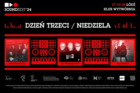 Bilety na wydarzenie - Soundedit ’24 – Clan Of Xymox, The Wolfgang Press, Justin Sullivan & Dean White (New Model Army), Juno Reactor, Łódź