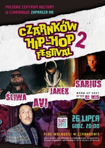 Bilety na wydarzenie - Czarnków Hip-Hop Festival 2, Czarnków