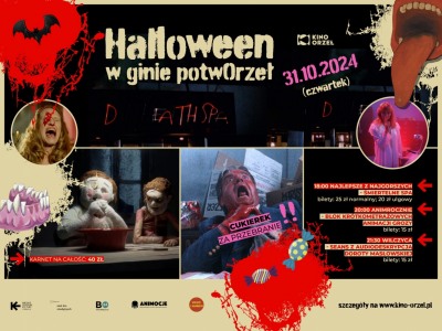 Bilety na wydarzenie - Halloween w ginie potwOrze ł- Animrocznie vol. 2 - blok krótkometrażowych animacji grozy, Bydgoszcz