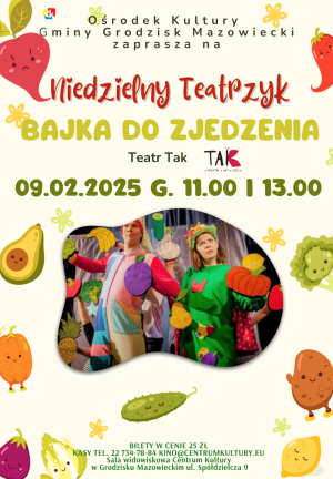 Niedzielny teatrzyk - "Bajka do zjedzenia"