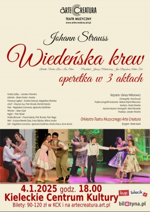 „Wiedeńska krew” Johanna Straussa