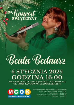 KONCERT ŚIĄTECZNY | BEATA BEDNARZ