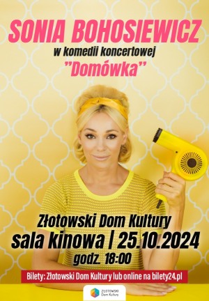 Sonia Bohosiewicz w komedii koncertowej "Domówka"