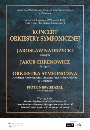 Koncert OSAM, Jarosław Nadrzycki – skrzypce