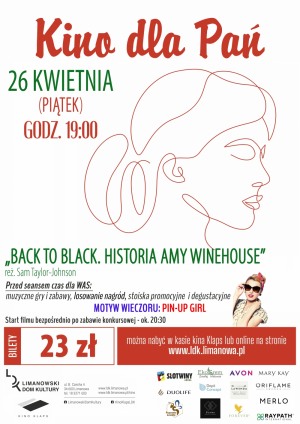 Kino dla Pań - Back to Black. Historia Amy Winehouse