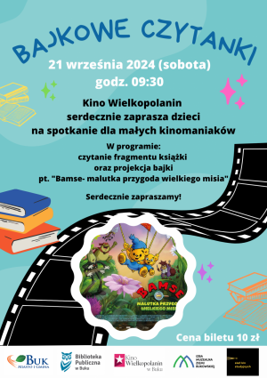 Bajkowe czytanki - Bamse: malutka przygoda wielkiego misia