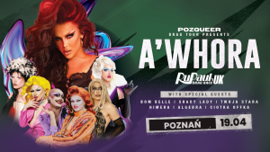 pozqueer drag tour: A'Whora from RPDR UK (Poznań)