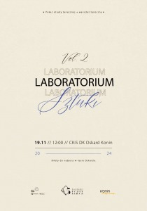 Bilety na wydarzenie - LABORATORIUM SZTUKI VOL. 2, Konin