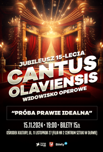 Bilety na wydarzenie - CANTUS OLAVIENSIS – JUBILEUSZ 15-LECIA, Oława