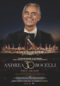 Bilety na wydarzenie - ANDREA BOCELLI. WIELKI JUBILEUSZ 30 - LECIA WYSTĘPÓW 2D napisy, Gołdap