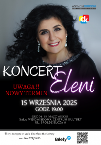 Bilety na wydarzenie - Koncert ELENI, Grodzisk Mazowiecki