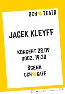 Bilety na wydarzenie - JACEK KLEYFF - KONCERT, Warszawa