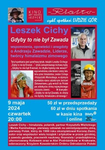 Bilety na wydarzenie - Ludzie Gór | Leszek Cichy | Gdyby to nie był Zawada, Poznań